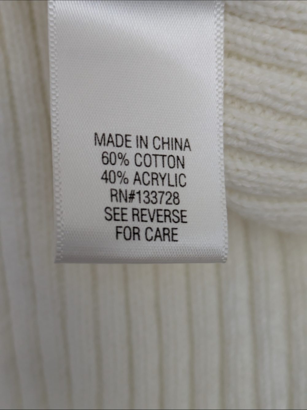 Croft & Barrow Cream Chunky Knit Cardigan Sweater XL 🤍 - Picture 6 of 9
